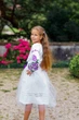 Вишита сукня для дівчинки Trend Гортензія 122 Білий (SOLSUDGORTBFI) - изображение 8