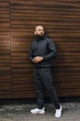 Костюм плащевка теч штрих графит L (A0086) - изображение 3