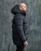 Парка Пуховик чорний XL (D0044) - зображення 10