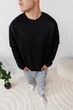 Кофта Мажор петля чорний XXL (D0050) - зображення 7