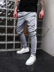 Штаны лампас весна серо-белый XS (B0002) - изображение 2