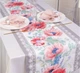 Доріжка ранер з натуральної тканини Handmade Маки - зображення 3