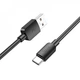 Кабель USB to Type-C 2.4A 1м Hoco X96 Black (785185) - изображение 1