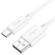 Кабель USB для Type-C 2.4A 1м Hoco X88 White (785195) - зображення 1