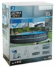 Каркасный круглый бассейн Intex 26340 с полным комплектом 732х132 см на 47241 л серый - изображение 6