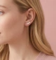 Сережки з перлинами "Pearl Cascade" Honey Fashion Accessories золотистий (120134) - зображення 1