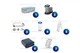 Каркасный бассейн Bestway 56716 Размер 549х274х122 см Steel Pro Max фильтр-насос,лестница,тент - изображение 5