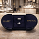 Парные кольца Harry Winston в оригинальной упаковке 1 карат (универсальный размер) - изображение 2