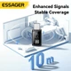 Автомобильный FM Трансмиттер ESSAGER ES-BT17 BT5.4 USB-A Display + Microphone Black (44309) - изображение 8