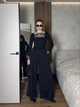Жіночі брюки широкого крою Uaclothes 46-48 Чорний (like37155-175871350) - изображение 2