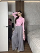 Жіночі брюки широкого крою Uaclothes 46-48 Сірий (like37153-175851350) - изображение 2