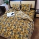 Постільна білизна KoTetextile плюшева велюрова полуторка 155-215 см 50-70 2шт біткоін коричневий - зображення 1
