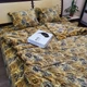 Постільна білизна KoTetextile плюшева велюрова полуторка 155-215 см 50-70 2шт біткоін коричневий - зображення 4