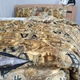 Постільна білизна KoTetextile плюшева велюрова полуторка 155-215 см 70-70 2шт біткоін коричневий - изображение 5