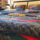 Постільна білизна KoTetextile плюшева велюрова євро 200-220 см 50-70 2шт з резинкою гучі сірий з червоним - зображення 5