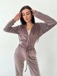 Женский костюм повседневный мокко 42-44 с1528.590 - изображение 2