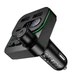 АЗП з FM-модулятором BOROFONE BC61 Ocean 45W(1A1C) car BT FM transmitter Black (6941991125126) - изображение 4