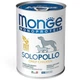 Вологий корм для собак Monge Dog Wet SOLO 100% курка 400 г - зображення 1