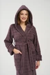 Женский халат Nusa 4365 фиолетовый 2XL - изображение 7