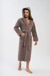 Чоловічий халат Nusa 1490 сірий L/XL - зображення 1