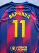 Футбольна форма Рафінья Барселона 20 (115 - 120 см) синьо-гранатова - зображення 5