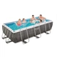 Каркасный бассейн Bestway 56721-0 серый 404 х 201 х 100 см каркас и чаша (21-9-56721-0 BW) - изображение 1