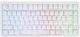 Бездротова ігрова механічна клавітура MCHOSE G75 V2 White countur 10000mAh, 75%, Hot-Swap, RGB, 2.4GHz/Bluetooth/USB - изображение 1