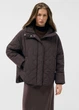 Куртка стеганная женская Diverse EMPERATRIZ 261 L Шоколадный (5905384233547) - изображение 1