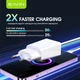 Мережевий зарядний пристрій Bavin PC895Y-M 18W USB-A 2.4A Fast Charging + кабель USB-A/Micro-USB White (C-PC895Y-M WH) - зображення 4