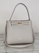 Жіноча сумка з екошкіри David Jones CM6829-3 - світло-сірий - изображение 1