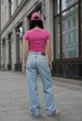 Жіночі джинси Staff 2511 light blue wide leg 40 - зображення 2