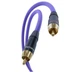 Сабвуферний кабель RCA-RCA Melodika Purple Subwoofer Cable MDS-W30 3m - зображення 1