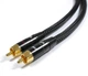 Міжблочний кабель аналоговий інтерконект 2xRCA-2xRCA Melodika MD2R-D15 Purple Cable 1.5m - зображення 2
