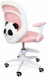 Крісло дитяче Perfect Home Perfect Kids Panda Pink з підставкою для ніг Рожеве (000012377729) - зображення 6