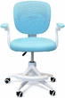 Крісло дитяче, що обертається з підставкою для ніг PERFECT KIDS BLUE Perfect Home Блакитний - зображення 1