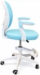 Крісло дитяче, що обертається з підставкою для ніг PERFECT KIDS BLUE Perfect Home Блакитний - зображення 8