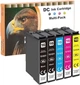 Картиджі EPSON 5 шт. сумісні 16XL 16XL для Epson 16XL 16XL для Workforce WF-2510 WF-2750 WF-2660 WF-2010 WF-2520 WF-2530 WF-2540 WF-2650 WF-2760 - изображение 1