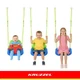 Дитяча гойдалка 3в1зелено-блакитна Kruzzel 27358 - зображення 10