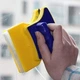 Магнитная щетка для мытья окон с двух сторон Glass Wiper Window Wizard, щетка для окон, мытье окон - изображение 2