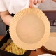 Пергаментна форма для аерогрилю та духовки, вкладиші Air Fryer Paper Liners для випікання 23х4.5см, кругла, 100шт. - изображение 4