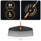 Грабли для листьев Fiskars OneClick + ручка L (1080713) - изображение 2
