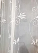 Занавеска на створку окна Firanka Mini flowers 80х114см белая (10_4ф) - изображение 4