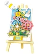 Конструктор Floral Easel Pink Серия Art Bouquet Цветочное панно с мольбертом 1208 деталей - изображение 5