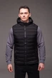 Чоловіча утеплена жилетка чорний 2XL арт.2486 - изображение 2