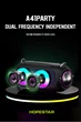 Портативная беспроводная Bluetooth колонка Hopestar A41 party |BT5.3, 16Вт, TWS, AUX/TF/USB, 6h, IPX5| Green - изображение 8