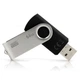 USB Flash Goodram UTS3 Twister, 64 Гб., Чорний - 359492 - зображення 2