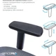 Кресло офисное Officepro Balance OC620-B-DG-DG, Черный - 700602 - изображение 9