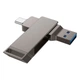 USB Flash Hoco UD15 Clever, 128 Гб., Серый - 423450 - изображение 3
