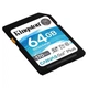 Карта пам'яті Kingston Canvas Go Plus SDXC UHS-I U3, 64 Гб. - 371877 - зображення 2