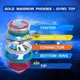 Волчок Infinity Nado VI Standard Pack Золотой Воин Феникс (EU654123) - изображение 14